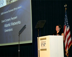 Atlantic Webworks Acceptance Speech